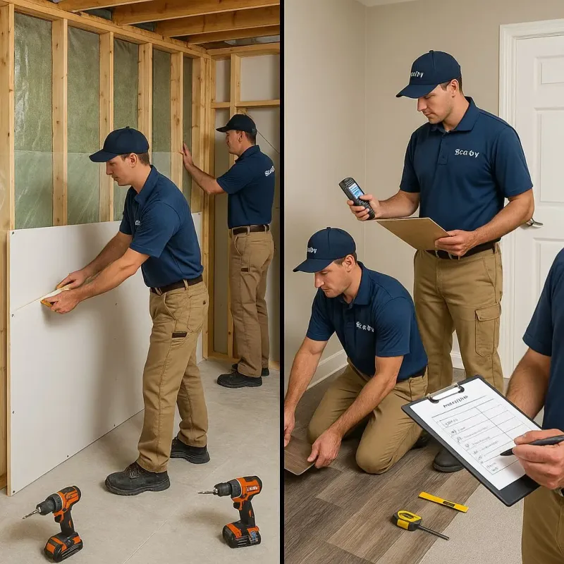 Repairs and Reconstruction process in Goldthwaite, TX