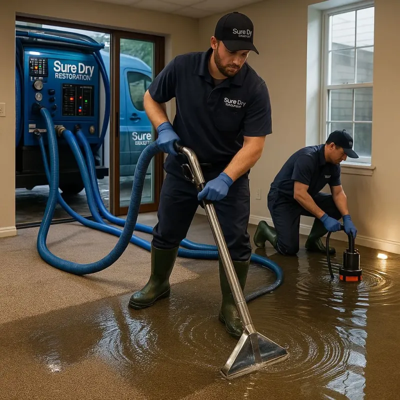 Water Extraction and Removal process in Goldthwaite, TX